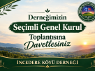 incedere köyü derneği